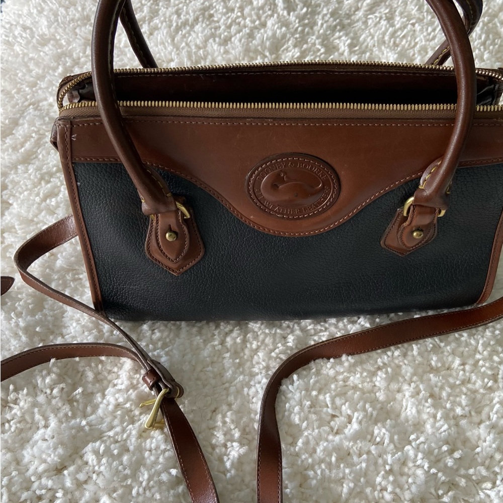 Vintage Dooney and Bourke Vintage Satchel All-weather Leather